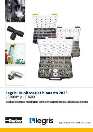 Legris huoltosarjat hinnasto 2025